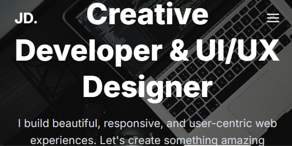 Creative Developer Portfolio