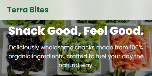 Terra Bites - Organic Snacks